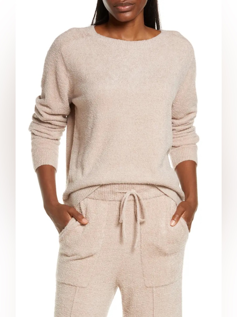 Barefoot Dreams CozyChic Lite® Boat Neck Sweater